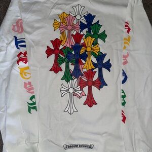 Chrome Hearts Multicolor Cross Long Sleeve